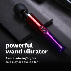 Le Wand Diecast Plug In Vibrating Wand Massager Ombre