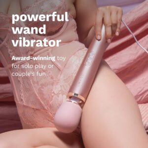 Le Wand Plugin Massager Wand Rose Gold