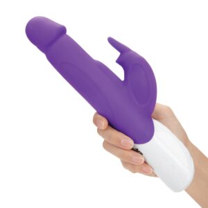 Rabbit Essentials RR Rechargeable Realistic Rabbit Purple