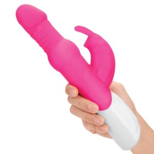 Rabbit Essentials RR Rechargeable Pleasure Beads Rabbit Hot Pink