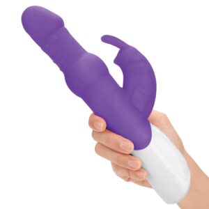 Rabbit Essentials RR Rechargeable Pleasure Beads Rabbit Purple